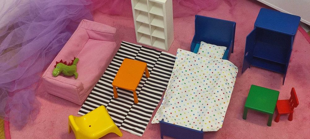 Miniaturas - Mobiliário de IKEA