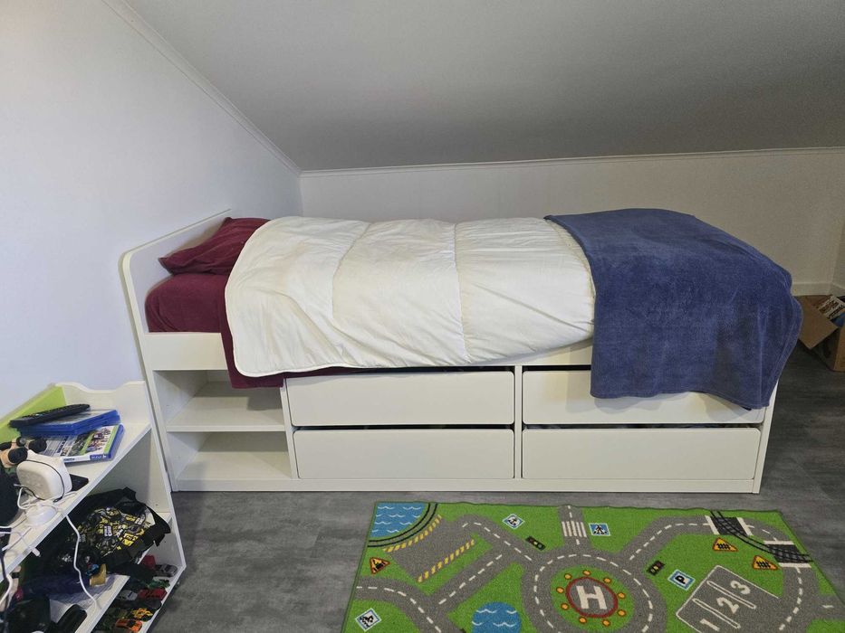 Cama solteiro ikea
