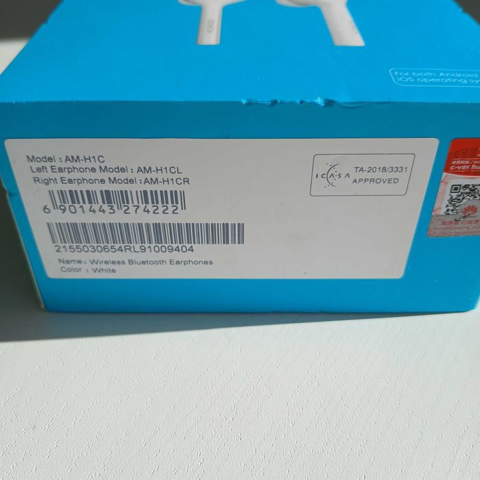 Auriculares Bluetooth True Wireless HONOR Flypods Lite como Novos