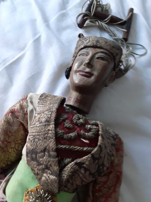 2 Marionetes antigas da Indonesia