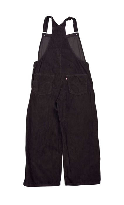 Levi's Premium brązow sztruksowe ogrodniczki, rozmiar XL
