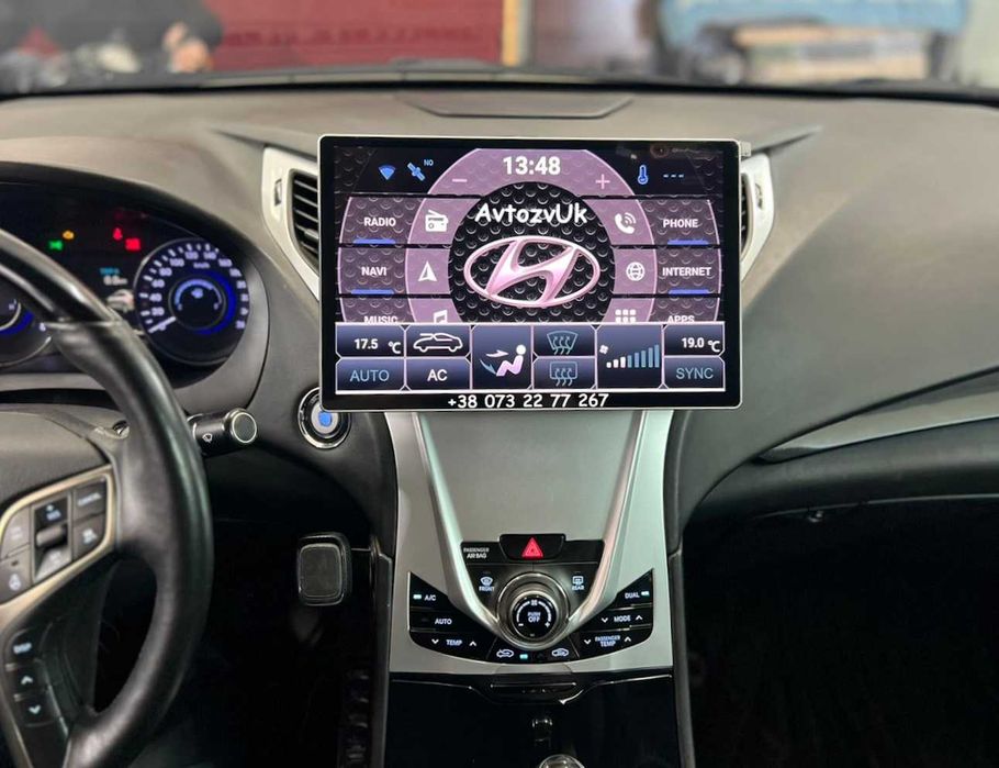 Магнитола Android 16 CarPlay GPS Навигация Монитор 2 дин мультимедия