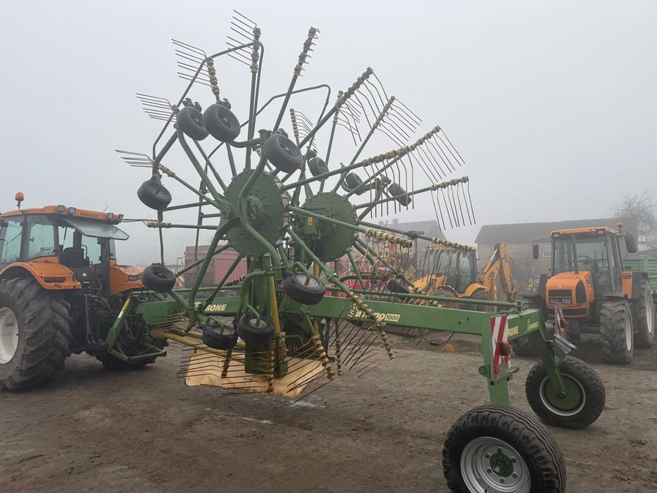 Zgrabiarka Dwukaruzelowa Krone Swadro 1000 Pottinger