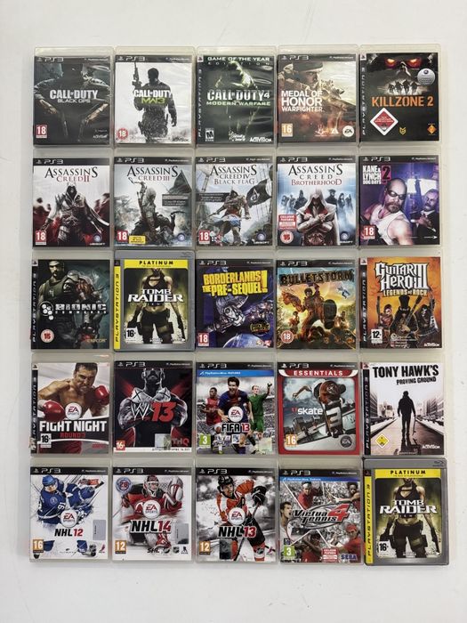 300грн/шт Sony playstation 3 PS3 игры б/у  Call of duty Fifa обмен