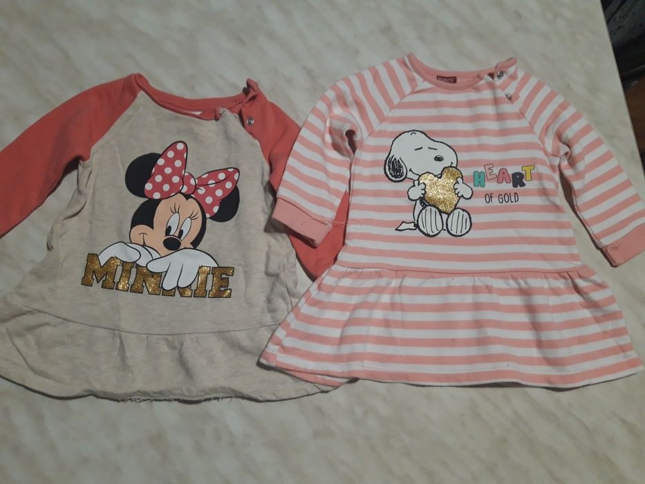 Сукні Disney 74 розміру,утеплені