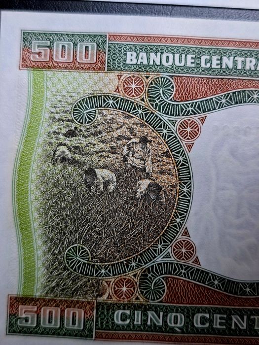 Mauretania zestaw z 2002r UNC bardzo duże banknoty