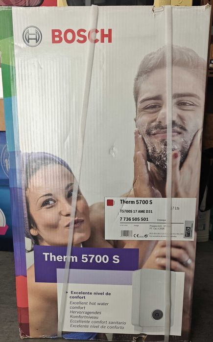Esquentador Bosch Therm 5700 S 17L Estanque (Novo)