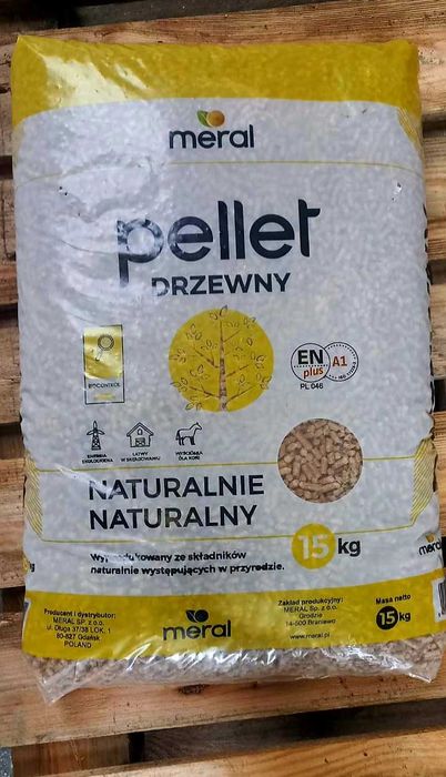 Pellet drzewny A1 ENplus z dowozem, pelet, producent