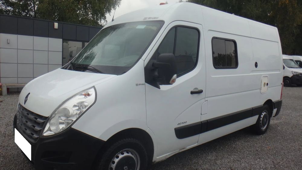 Renault Master  MASTER doka dubel kabina brygadówka ŁADNY klima kamera pdc półki najaz