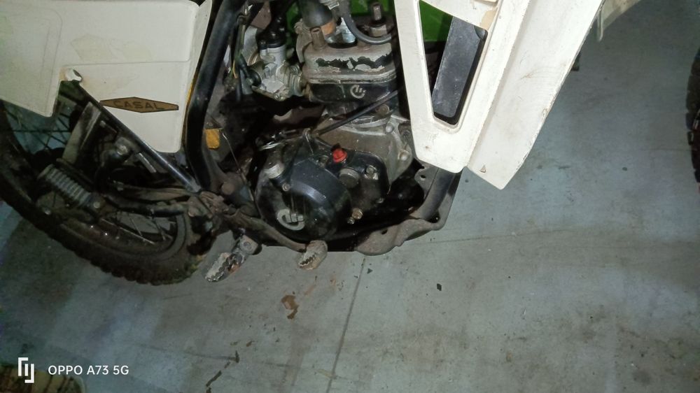 Motor casal 6 a água a trabalhar