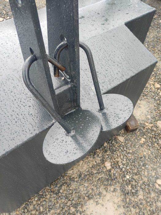 Solidny obciążnik balast do ciągnika metaltechnik 500/1500 kg dostawa