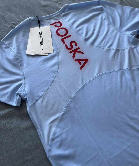 4F Koszulka funkcjonalna  - POLSKA Pekin 2022 - M - Olimpiada