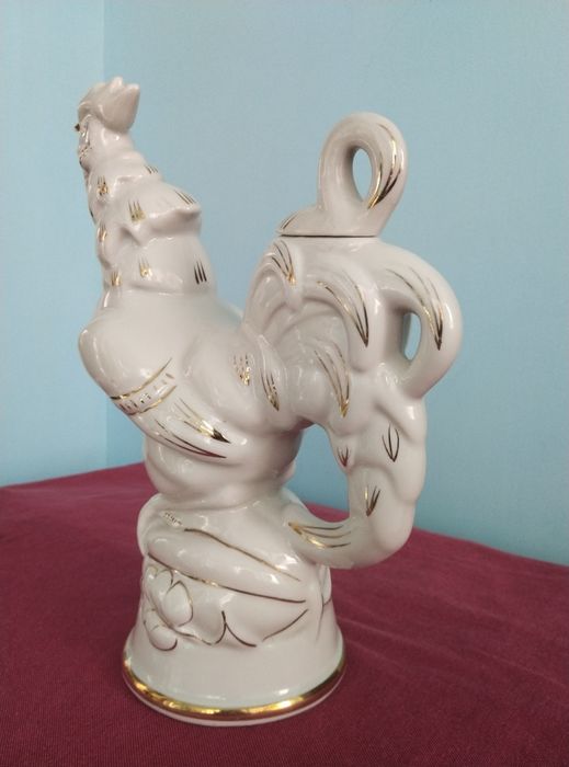 Графин Петух.  Городницкий фарфоровый завод
Фарфор СССР