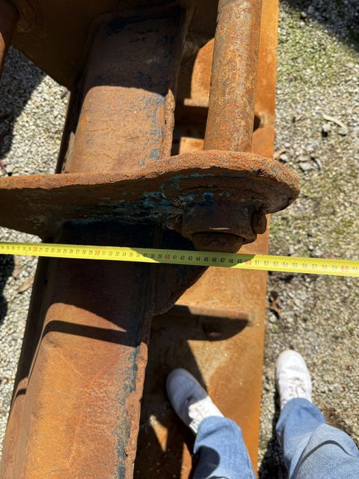 Balde de limpeza para escavadora