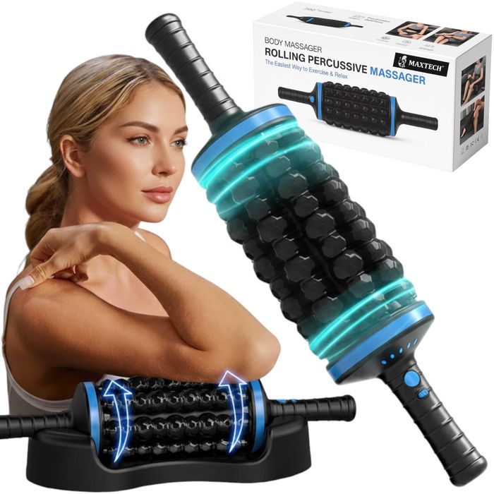Roller masażer ciała wałek Do masażu Bezprzewodowy obrotowy Rollmasaż