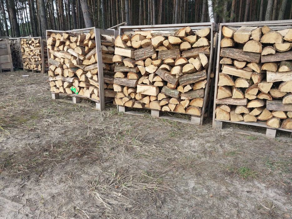 Drewno Bukowe Sezonowane Kominkowe Opałowe Ostrzeszów Kępno Ostrów