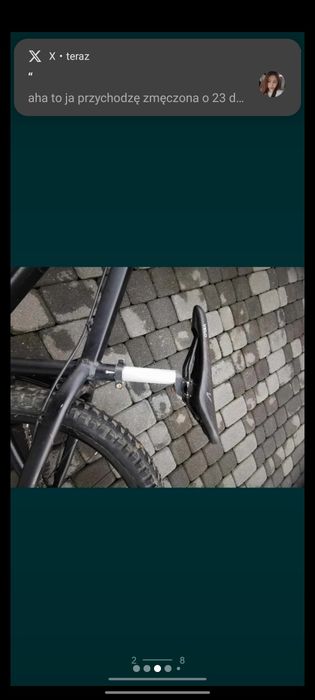 Rower dortmoor street fighter przemalowany na czarny mat