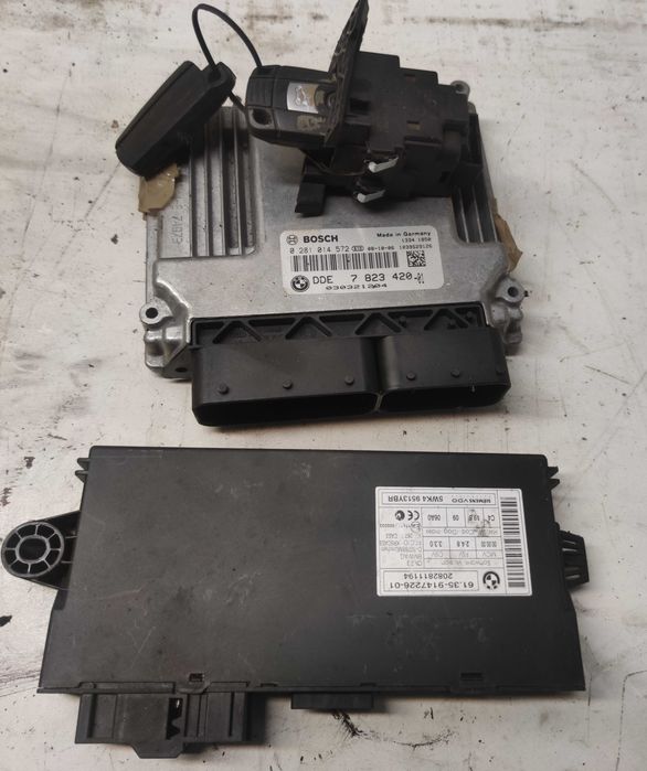 bmw e60 e90 e87 lift 2.0d n47 komputer sterownik silnika zestaw