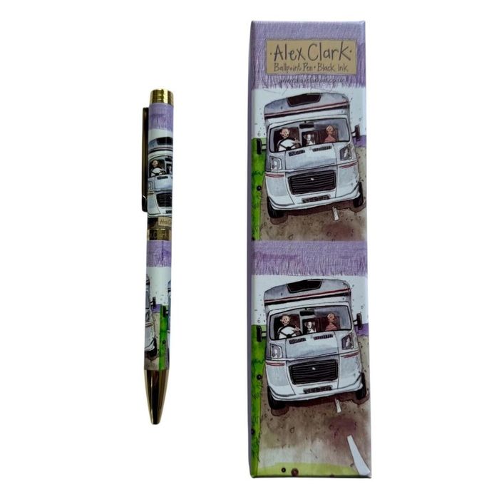 Długopis Kamper Alex Clark pudełko,52x24 mm