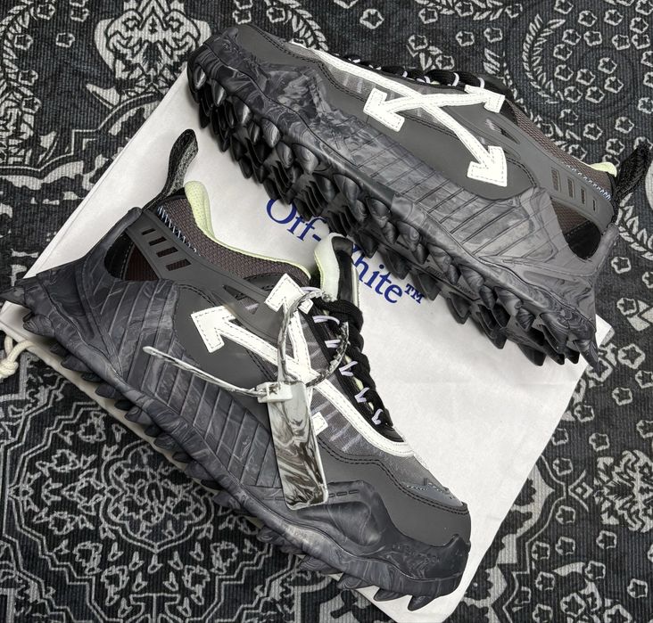 Кросівки Off White Odsy-1000/ Black White, size 41, 42
