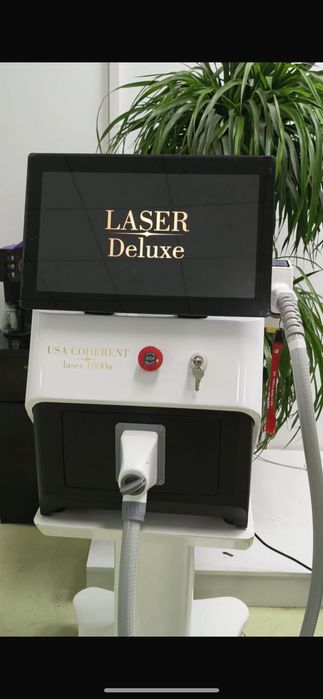 Alugo máquina depilação laser 4 comprimentos de onda 1600w 16 barras marca coherent