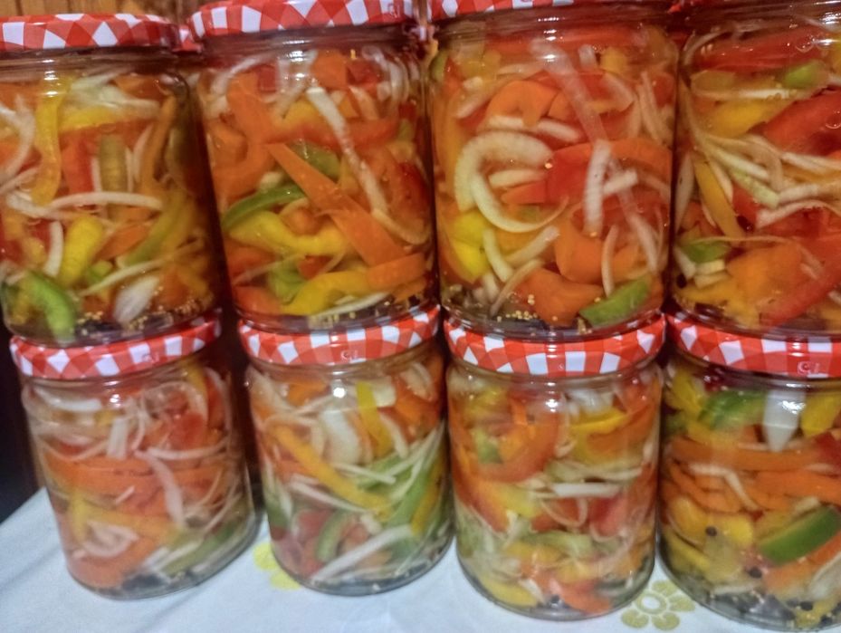 Buraczki z Papryką, Buraczki z Cebulą, domowe przetwory+gratis
