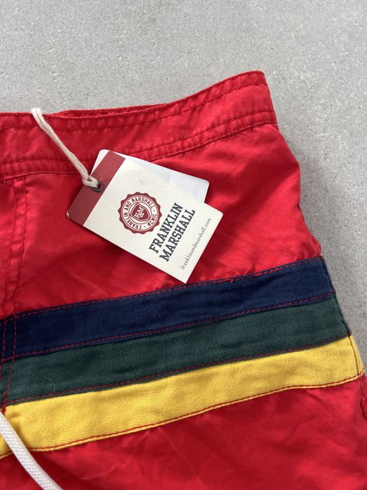 Szorty kąpielowe Franklin Marshall czerwone M