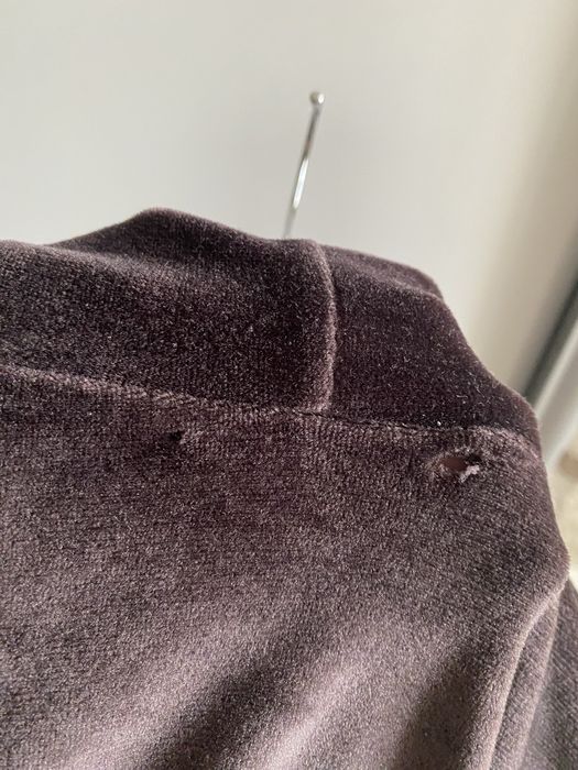 Golf damski welurowy