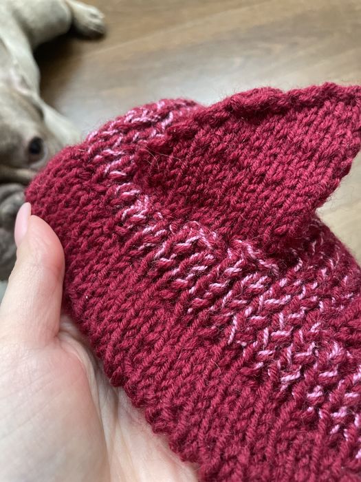 Вязанный костюм  для собаки