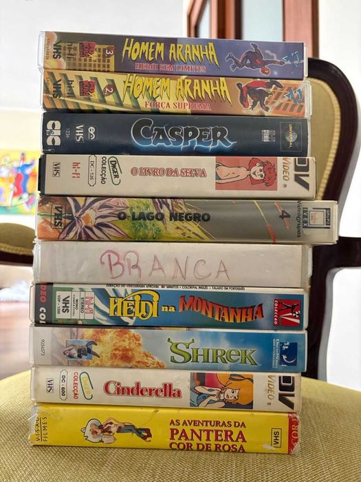 Filmes em VHS / Cassetes
