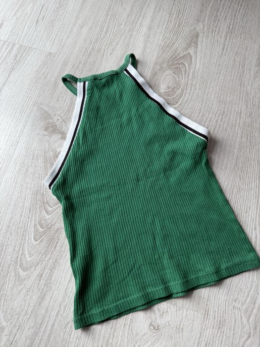 Zielony top rozmiar XS
