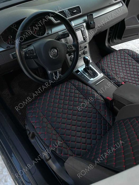МОДЕЛЬНІ Накидки на сидіння для VW Пасат Джета Гольф Тауран Кадді Поло