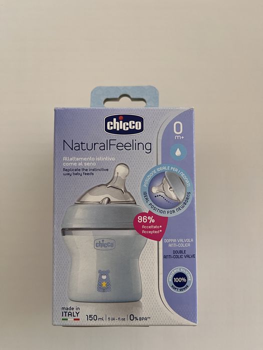 Biberão Chicco Natural Feeling de 150ml