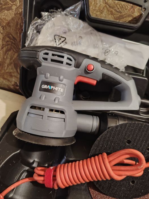 Lixadeira Graphite 125mm/150mm 430w