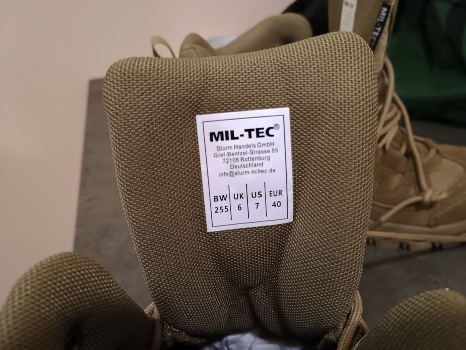 Mil-Tec берці нові  40 розмір
