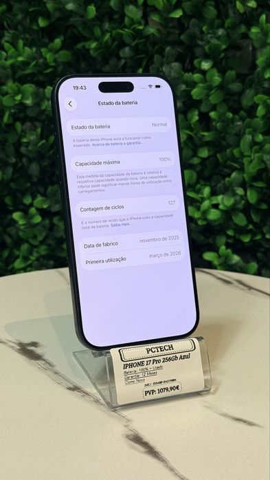 Apple iPhone 17 Pro 256Gb Azul - Pague até 48x