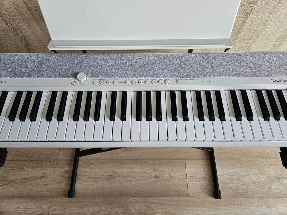 Keyboard Casio CT-S1 Biały ze stojakiem