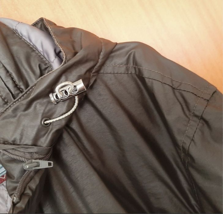 Casaco MARLBORO CLASSICS castanho impermeável e forrado