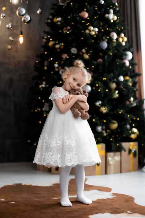 Новорічна сукня сніжинки