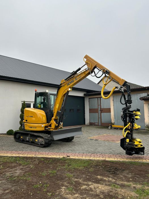 Harvester-Koparka XCMG +ARBRO 400s -trzebieże- 2-3 klasa Śniadówka • OLX.pl