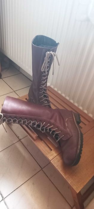 Kozaki damskue vintage lalat 90-te