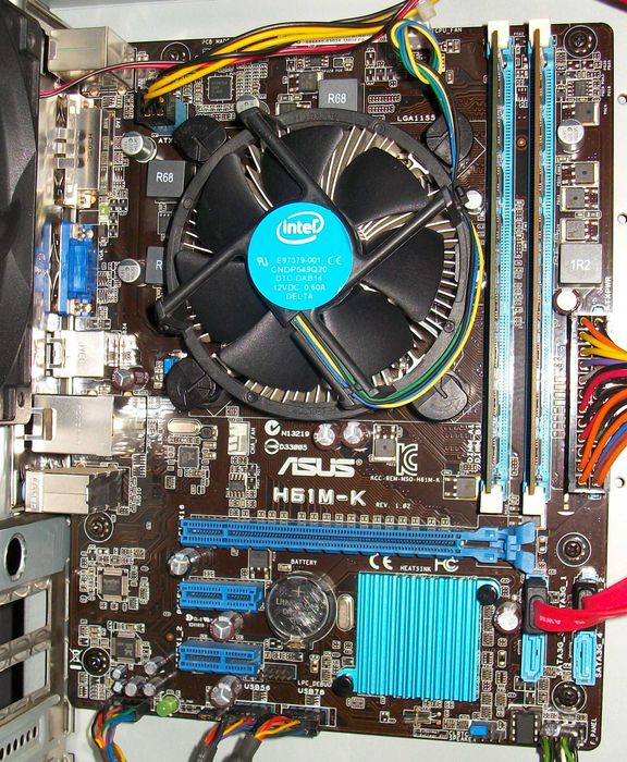 ASUS H61M-K , G2030, DDR3-4Gb, HDD-500Gb