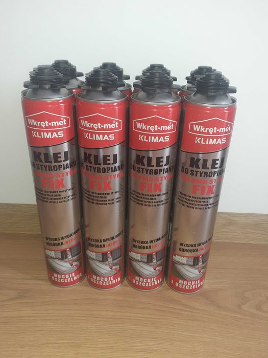 Klej do styropianu wełny THERMO STYRO FIX Wkręt-met 12szt. x 2