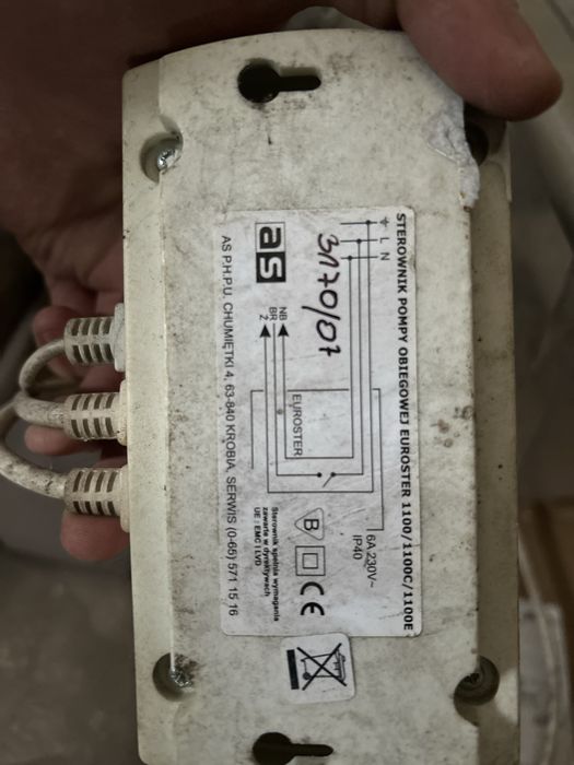 Sterownik pompy kotla co