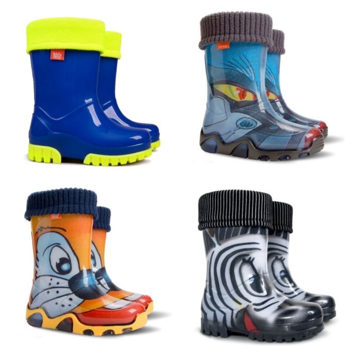 Сапоги резиновые гумові чоботи Демар Demar р-р 20-27 РАСПРОДАЖА!