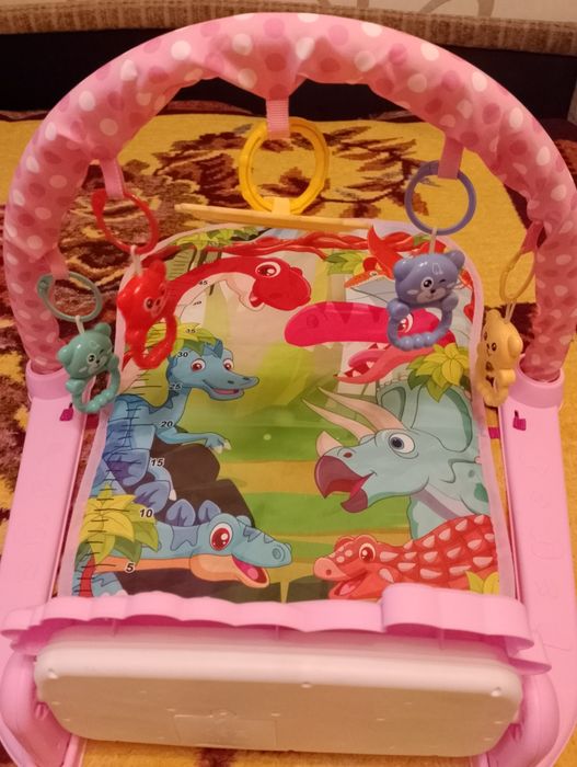 Килим піаніно іграшка для маленьких Ігровий дитячий килимок розвиваючи
