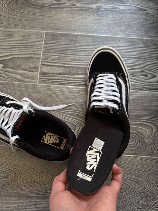 Кроссовки - кеды vans old skool pro размер 41 стелька 26 см