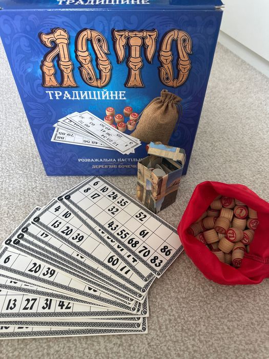 «Традиційне лото» настільна гра