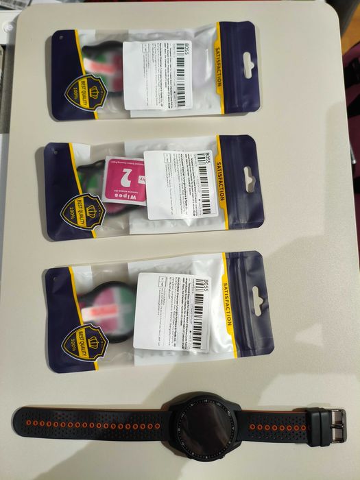 Huawei Watch GT2 46mm (como novo) + 3 braceletes + 3 capas protetoras