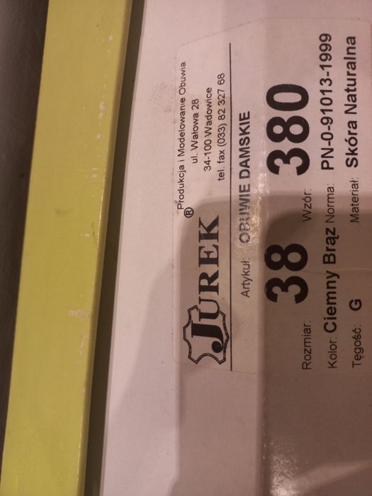 Kozaki skórzane rozmiar 39